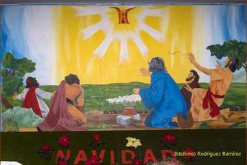 El Ejido vive la Navidad con belén y música (Foto Ildefonso Rodríguez)